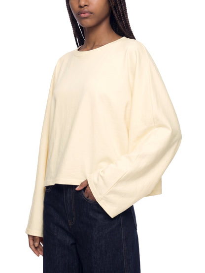 Saint Luciel Women's Boxy Batwing Sleeve T-Shirt