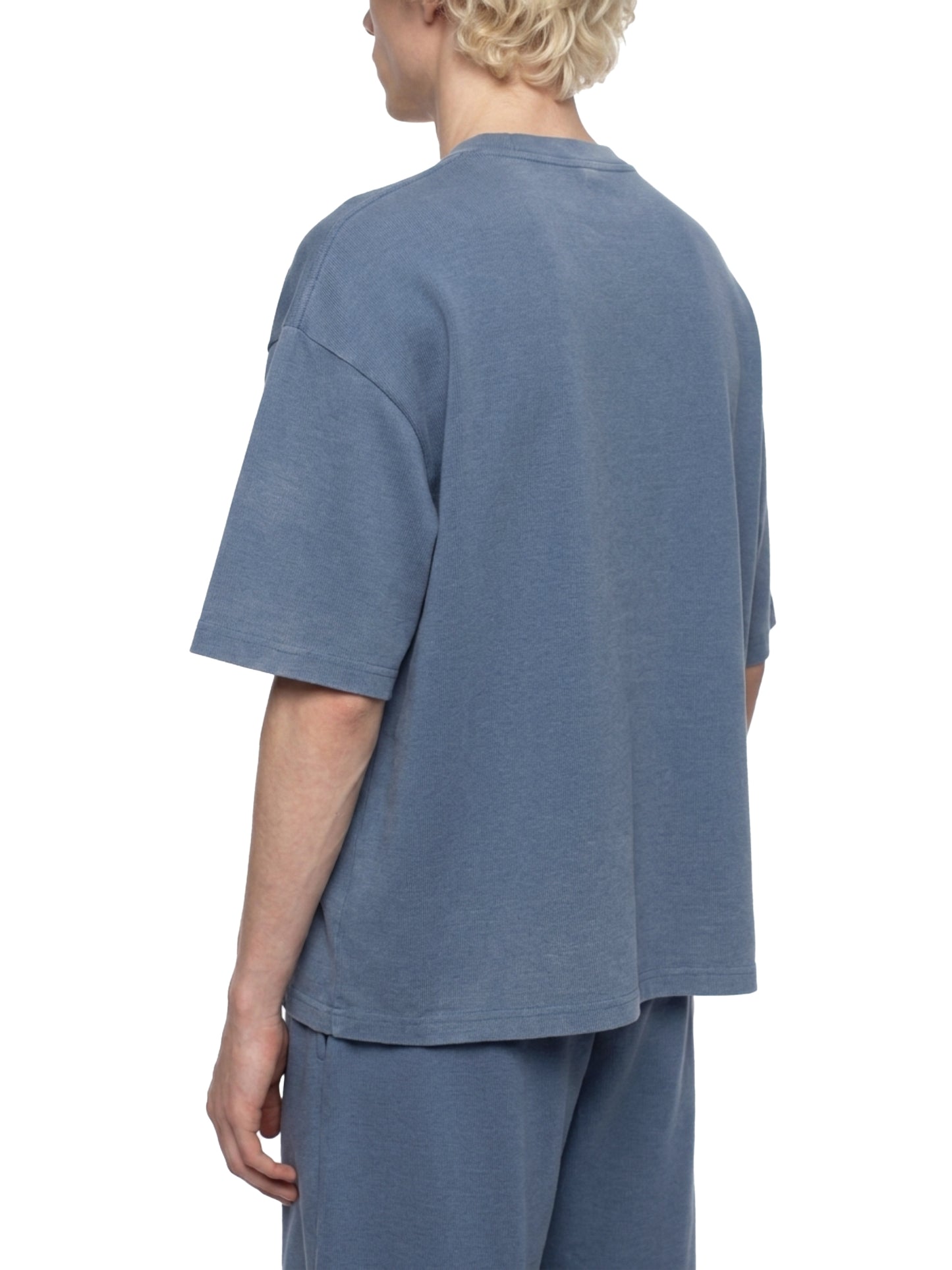 Saint Luciel Vintage Wash Sunfade Boxy Waffle T-Shirt