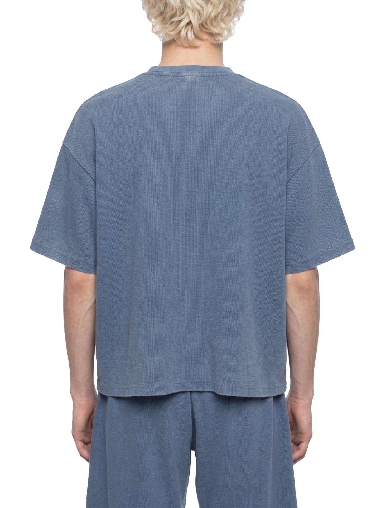 Saint Luciel Vintage Wash Sunfade Boxy Waffle T-Shirt