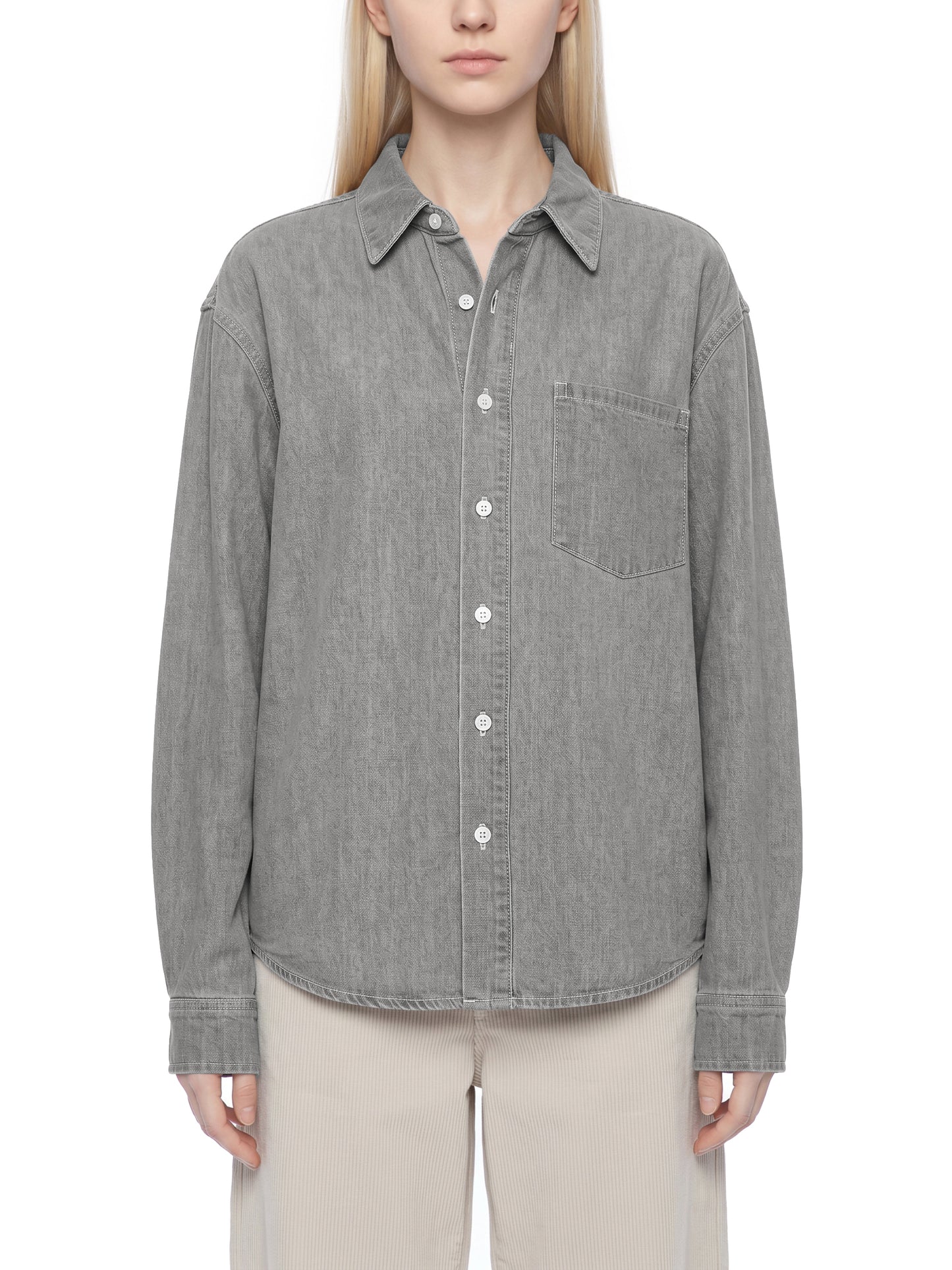 Saint Luciel Vintage Wash Denim Shirt