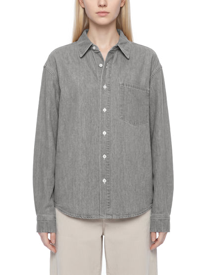 Saint Luciel Vintage Wash Denim Shirt