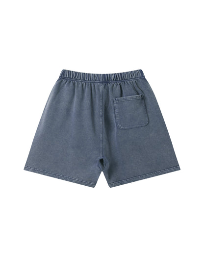 Saint Luciel Vintage Wash Cotton Shorts