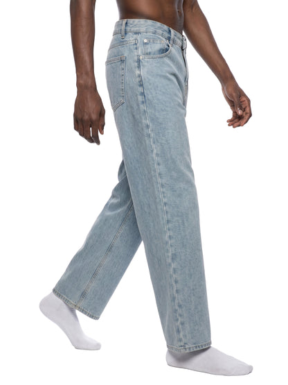 Saint Luciel Vintage Wash Straight Leg Jeans