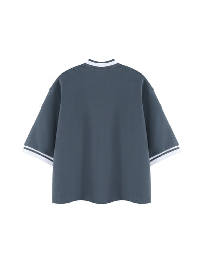 Saint Luciel Boxy Heavyweight Baseball Jersey