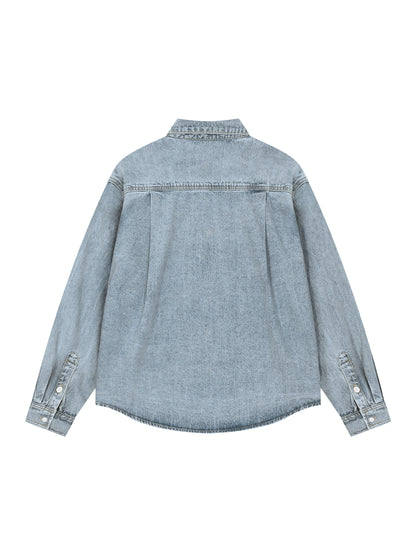 Saint Luciel Vintage Wash Denim Shirt