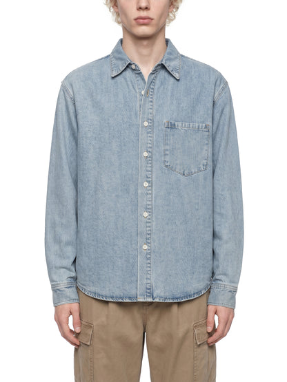 Saint Luciel Vintage Wash Denim Shirt