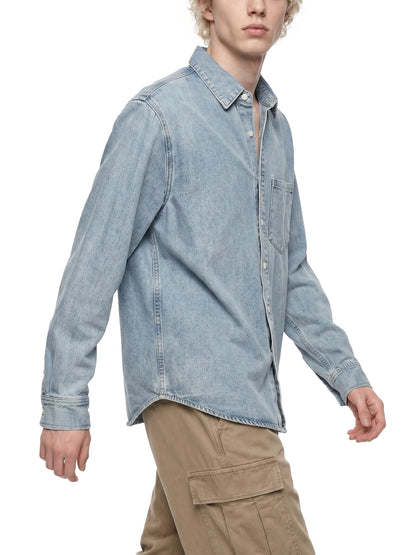 Saint Luciel Vintage Wash Denim Shirt
