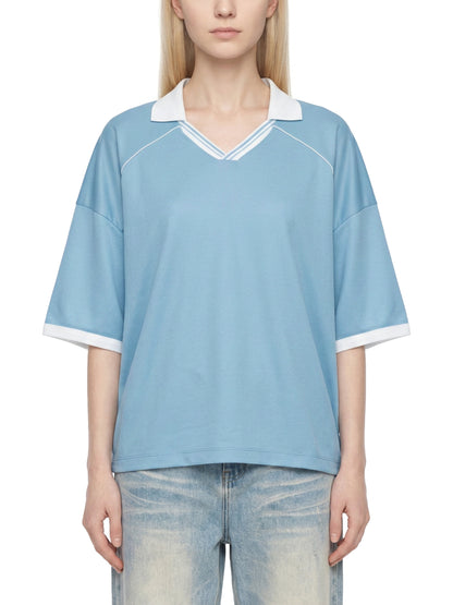 Saint Luciel Collared Piping Boxy Jersey