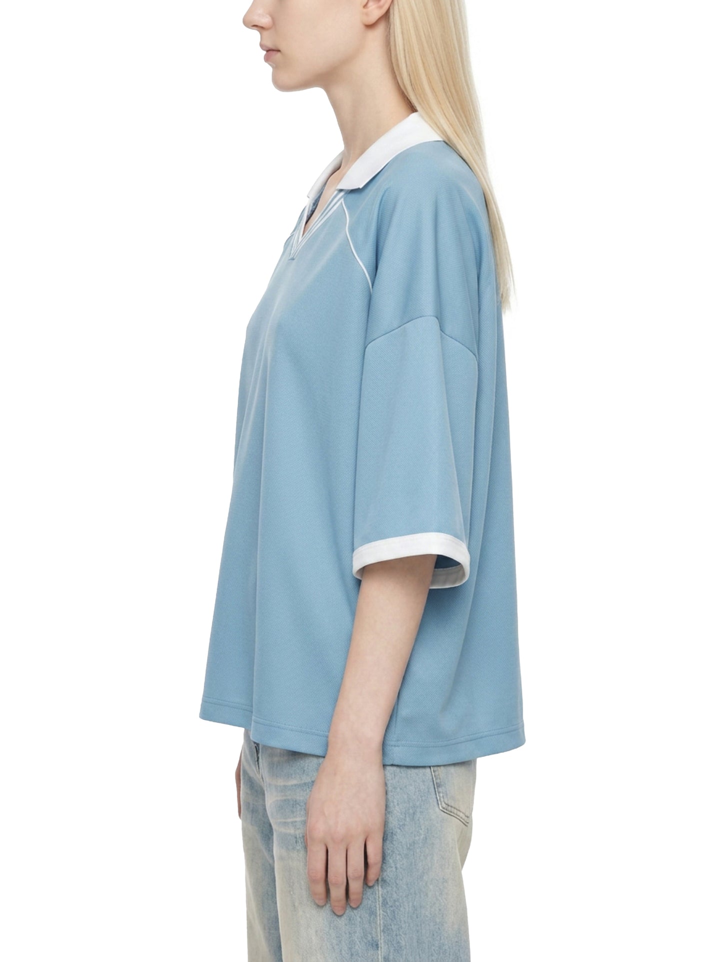 Saint Luciel Collared Piping Boxy Jersey