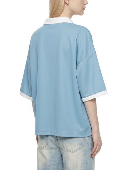 Saint Luciel Collared Piping Boxy Jersey