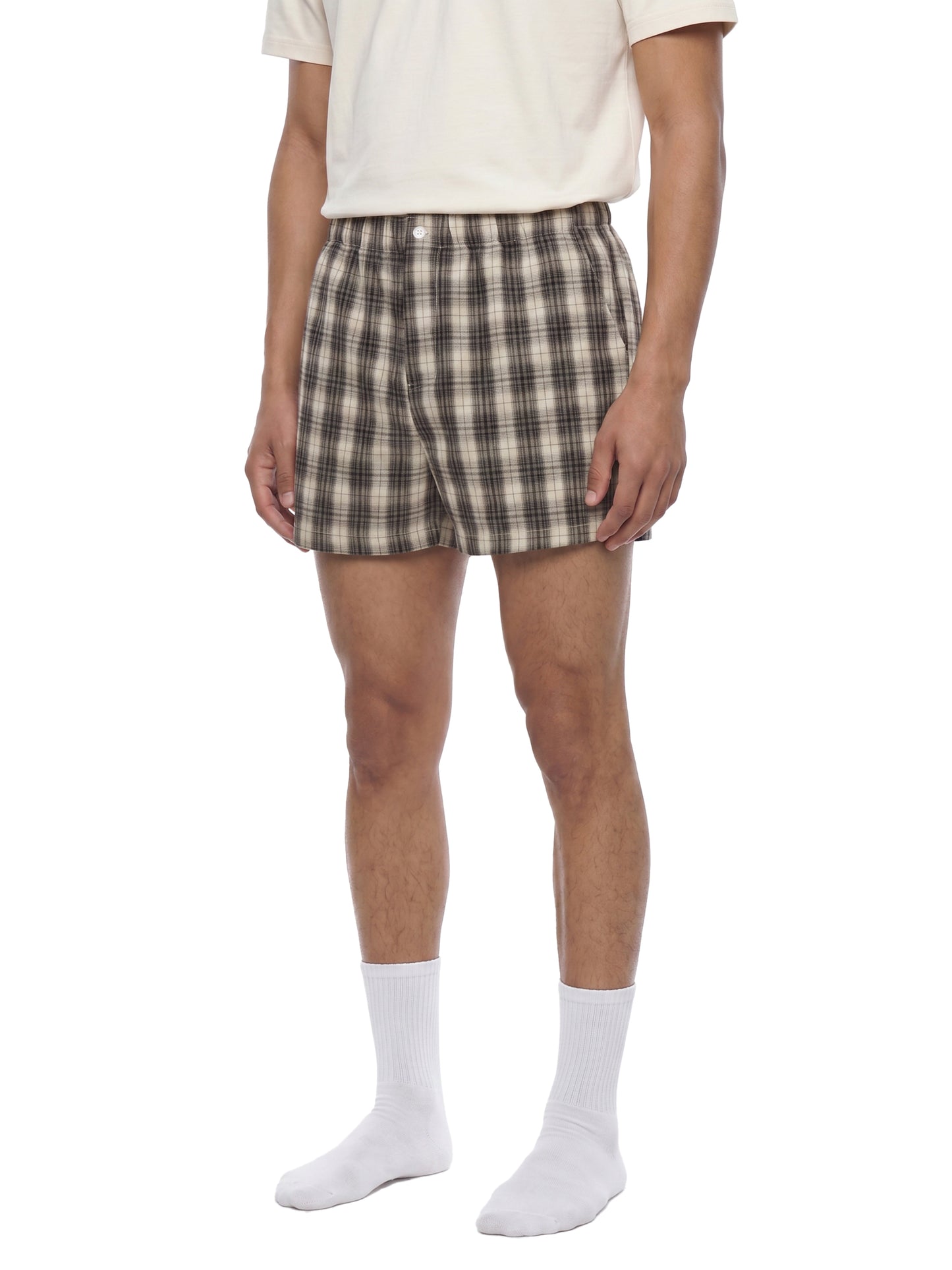 Saint Luciel Plaid Shorts
