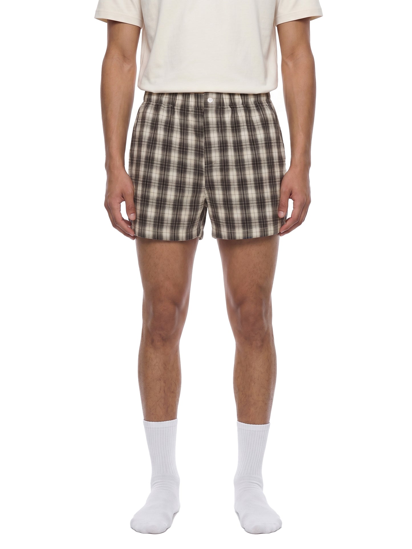 Saint Luciel Plaid Shorts