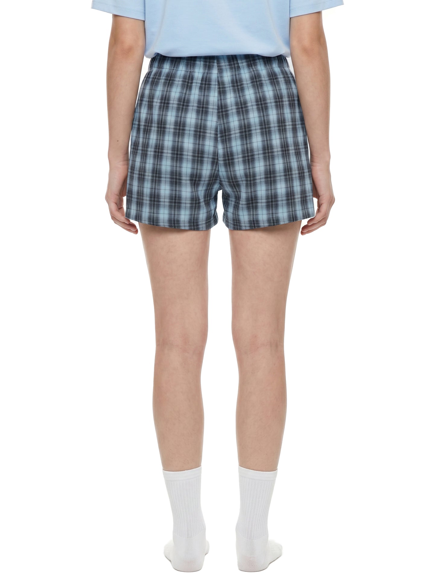 Saint Luciel Plaid Shorts