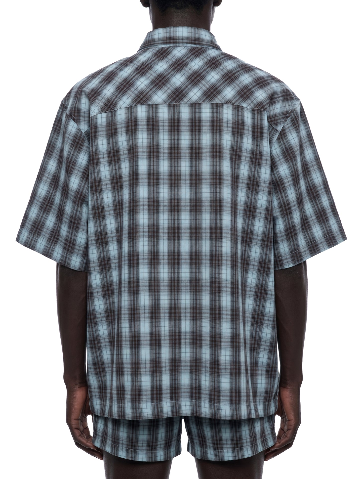 Saint Luciel Boxy Plaid Short Sleeve Shirt