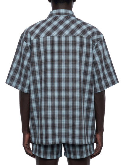 Saint Luciel Boxy Plaid Short Sleeve Shirt
