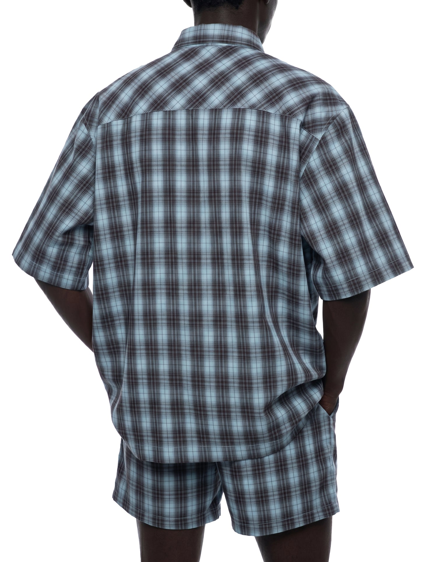 Saint Luciel Boxy Plaid Short Sleeve Shirt