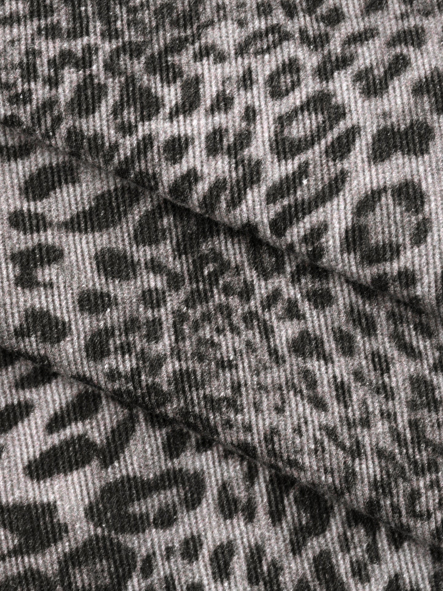 Saint Luciel Vintage Wash Leopard Wide Leg Jeans