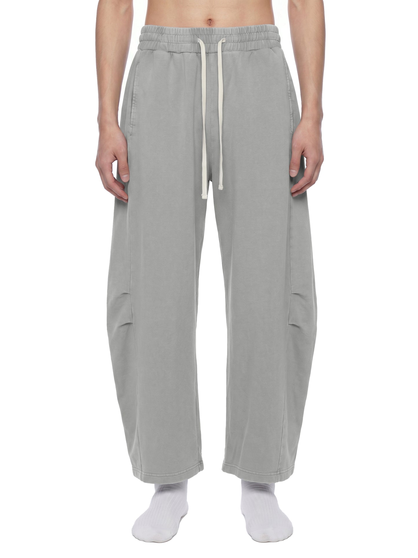 Saint Luciel Mineral Wash Barrel Leg Pants