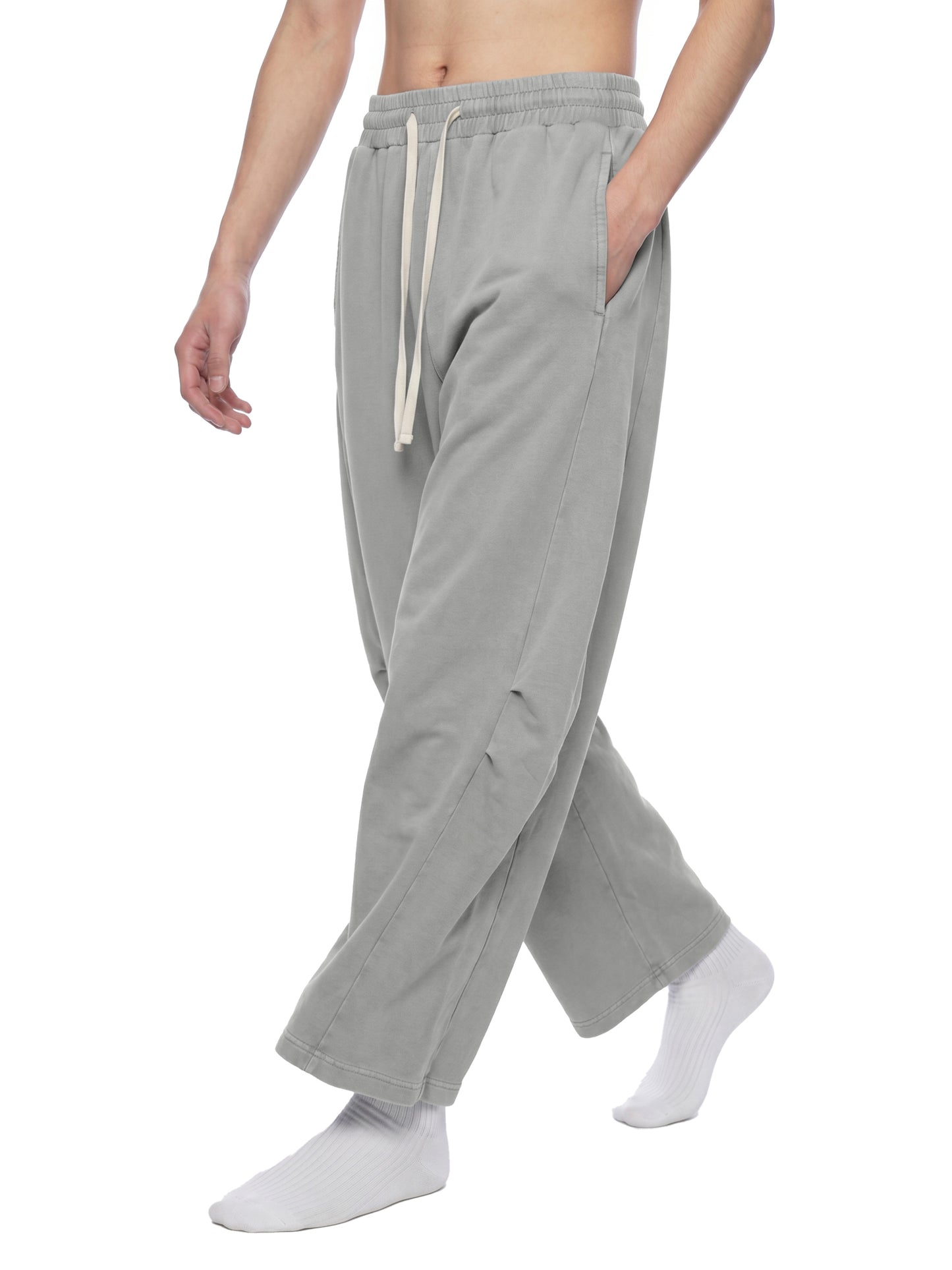 Saint Luciel Mineral Wash Barrel Leg Pants