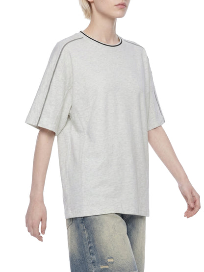 Saint Luciel Oversized Contrast Tape T-Shirt