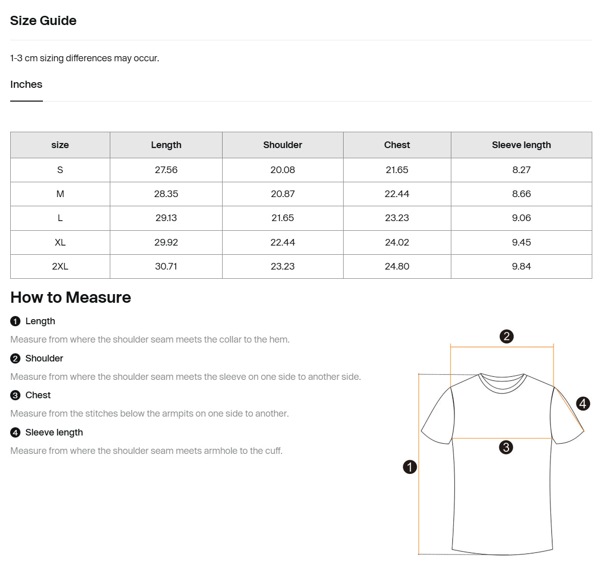 Size guide
