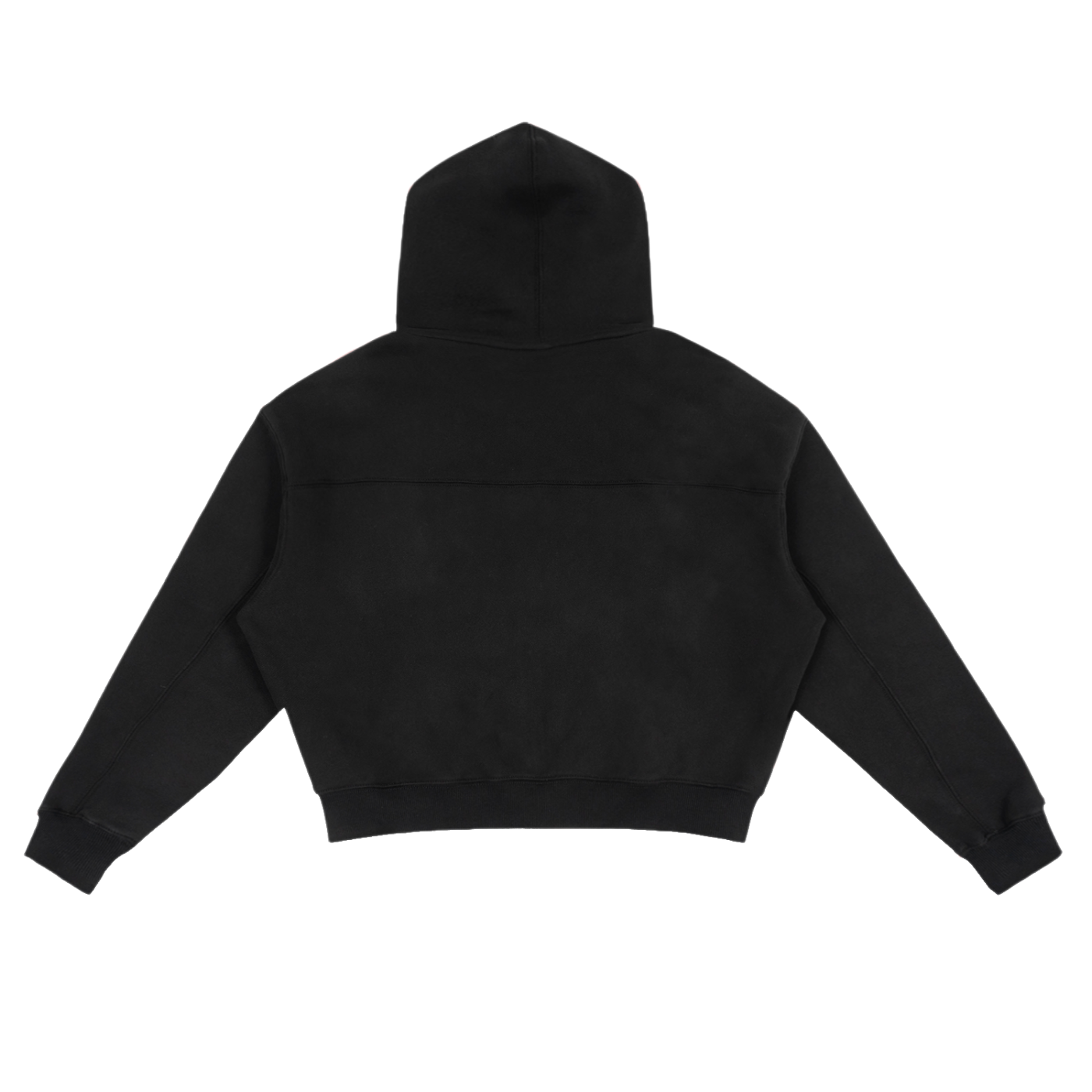 Saint Luciel Fleece Zip-Up Boxy Hoodie