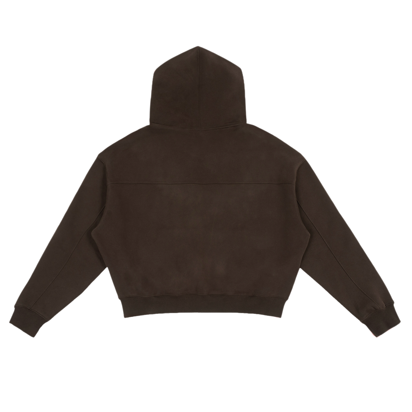 Saint Luciel Fleece Zip-Up Boxy Hoodie